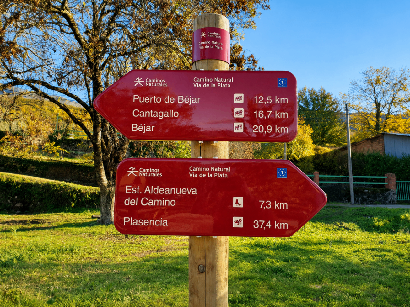 Vía Verde de la Plata — vistas del Valle del Ambroz (6)