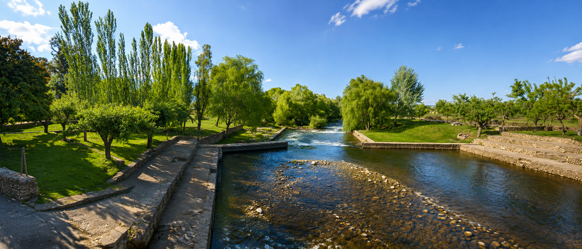 Piscina natural de La Granja